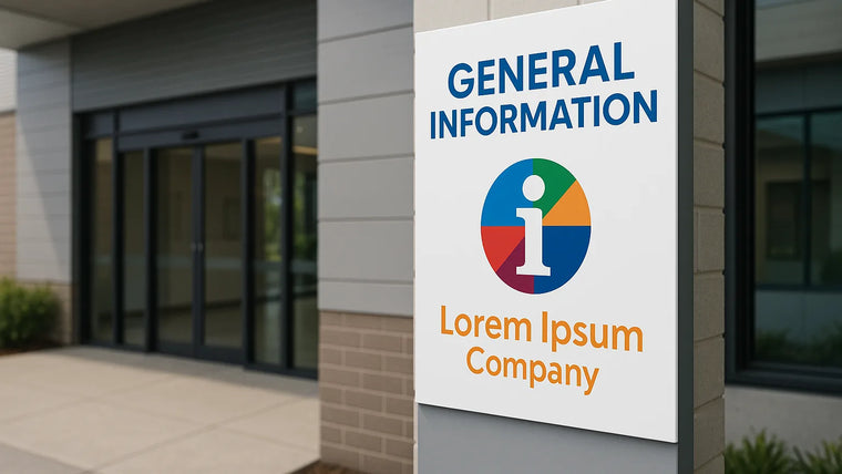 Best Materials for General Information Signs hero image