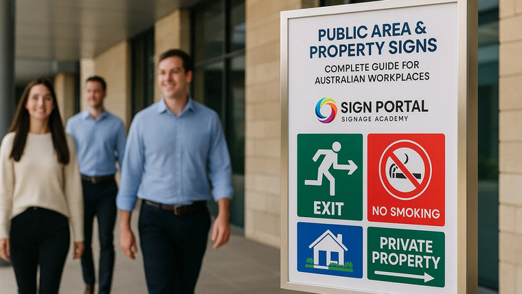Public Area & Property Signs: Complete Guide for Australian Workplaces hero image