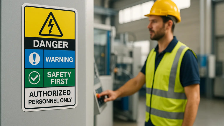 Self-Adhesive Vinyl Safety Labels: When to Use Them hero image