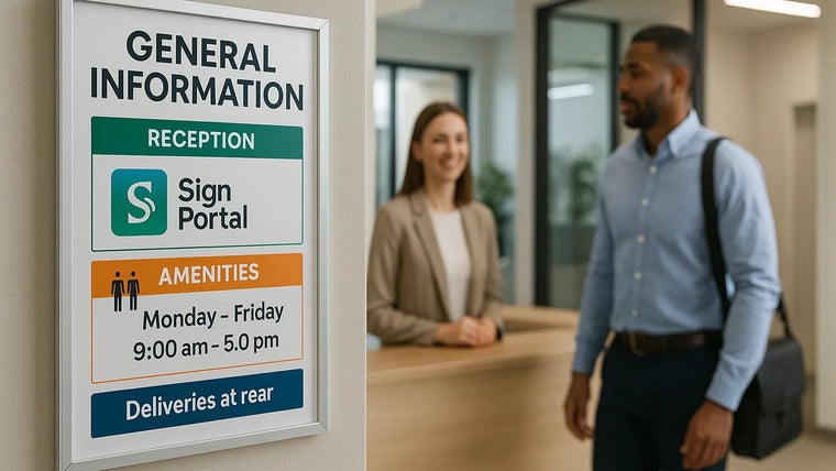 When Are General Information Signs Used? hero image