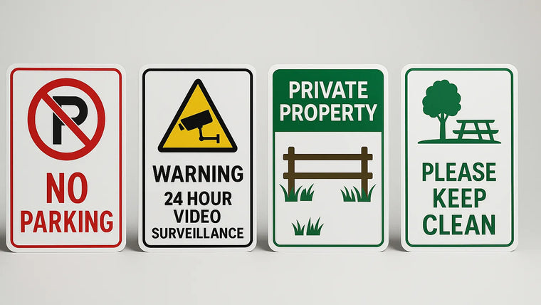 Where Should Public Area & Property Signs Be Installed? hero image