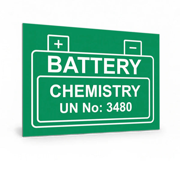 Battery Chemistry UN No: 3480