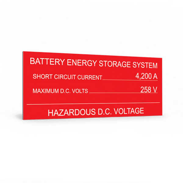 Battery Energy Storage System – 4,200 A 258 V