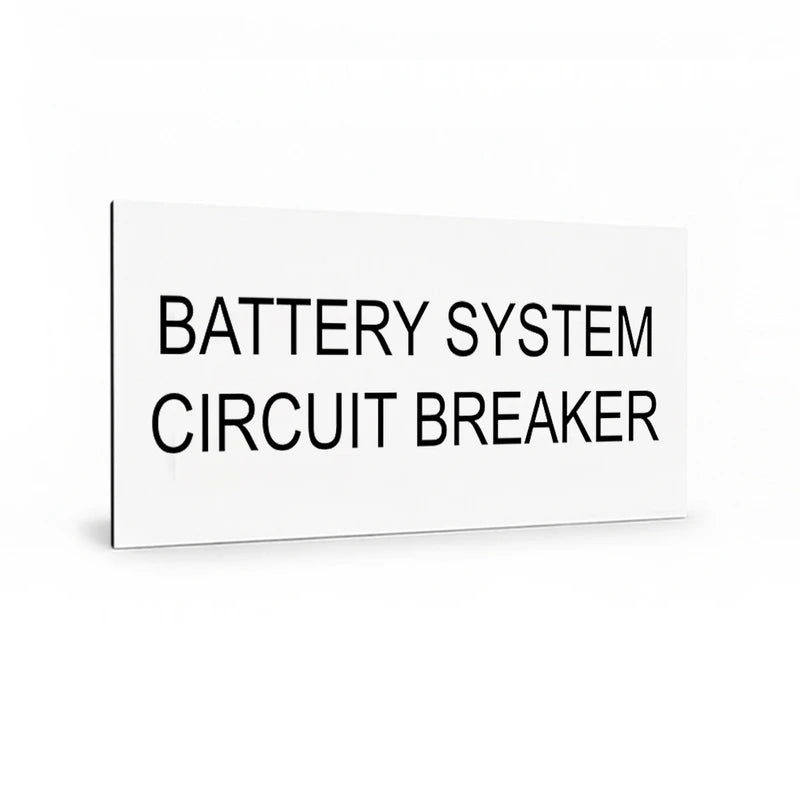 Battery System Circuit Breaker