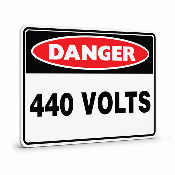 Danger - 440 Volts Sign