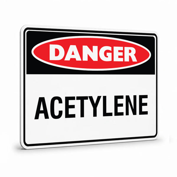 Danger - Acetylene Sign