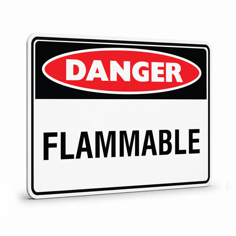 Danger - Flammable Sign
