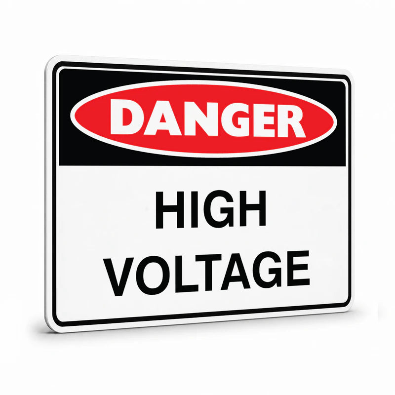 Danger - High Voltage Sign
