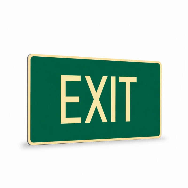 Exit & Evacuation - Exit Sign