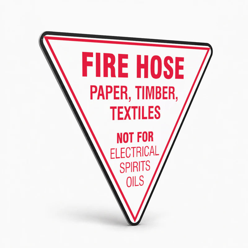 Fire Safety Equipment Extinguisher NZ - Fire Hose Sign