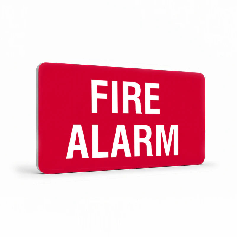 Fire Safety Equipment - Fire Alarm Sign