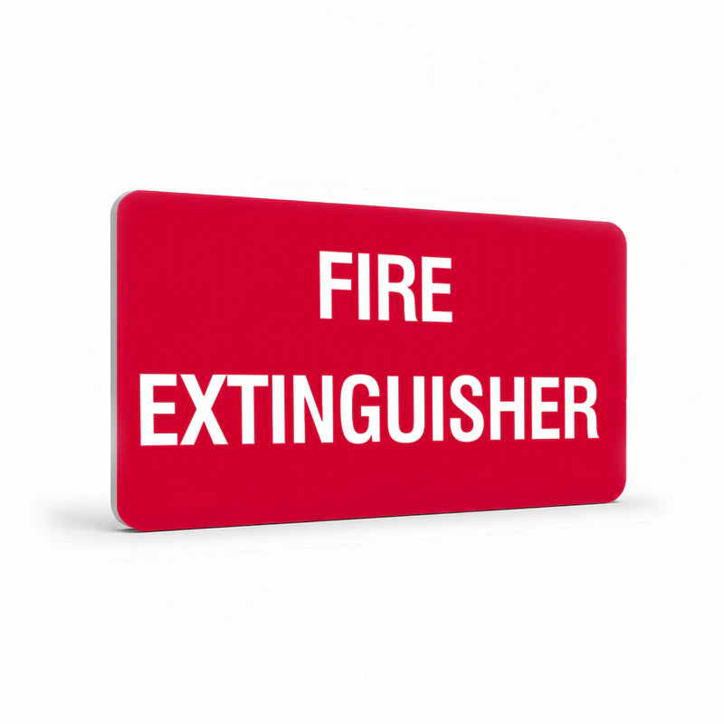Fire Safety Equipment - Fire Extinguisher Sign