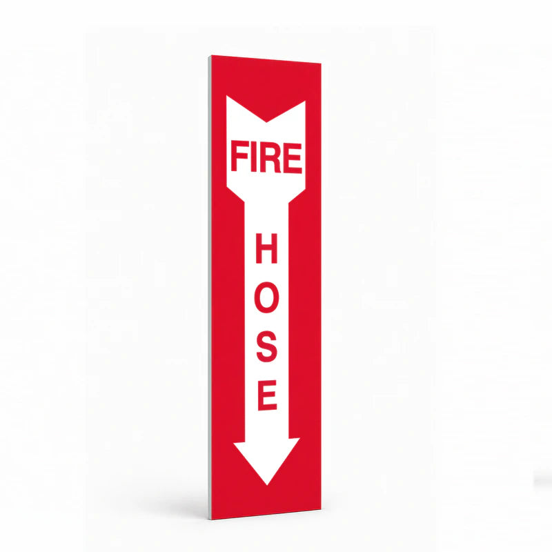 Fire Safety Equipment - Fire Hose Arrow Sign
