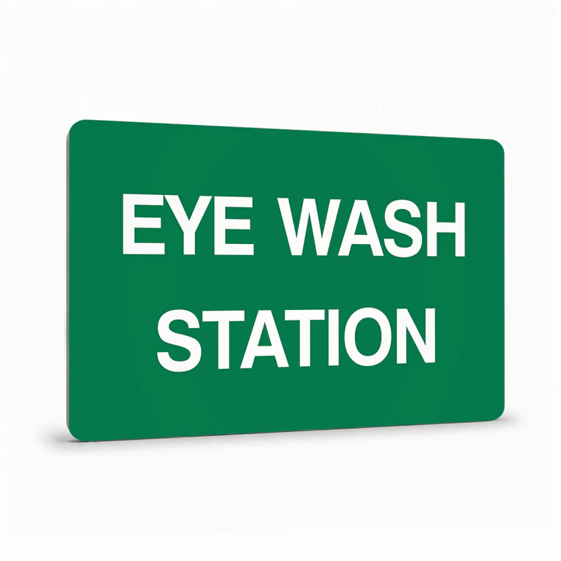First Aid And Emergency - Eye Wash Station Sign