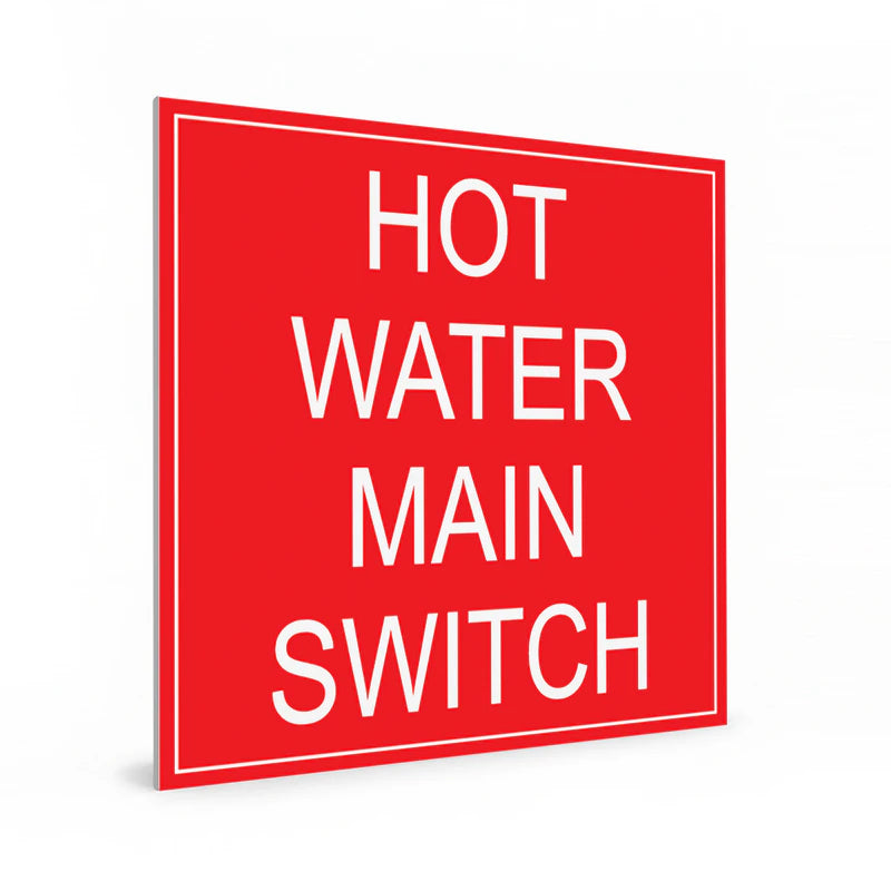Hot Water Main Switch