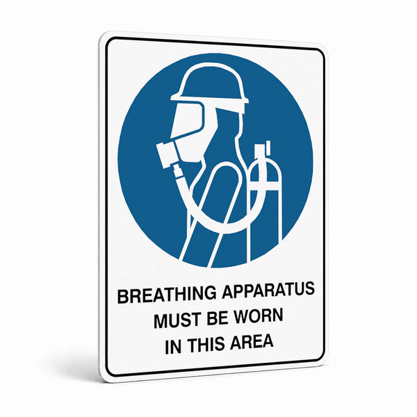 Mandatory - Breathing Apparatus Area Sign