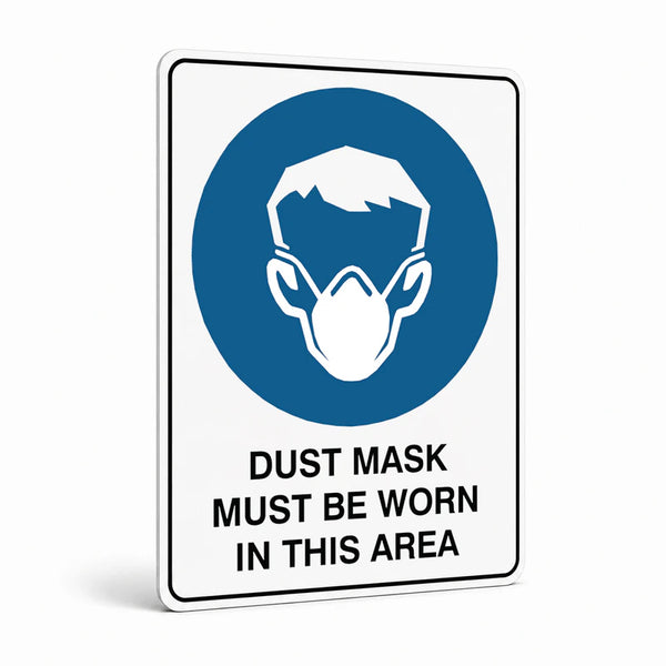 Mandatory - Dust Mask Area Sign