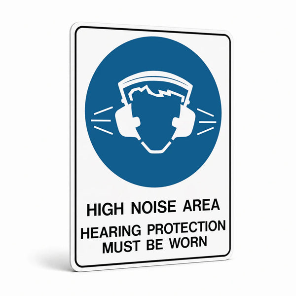 Mandatory - High Noise Area Sign