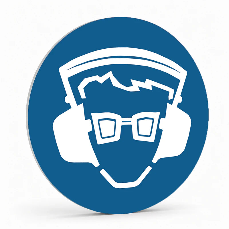 Mandatory Pictogram - Ear Eye Protection