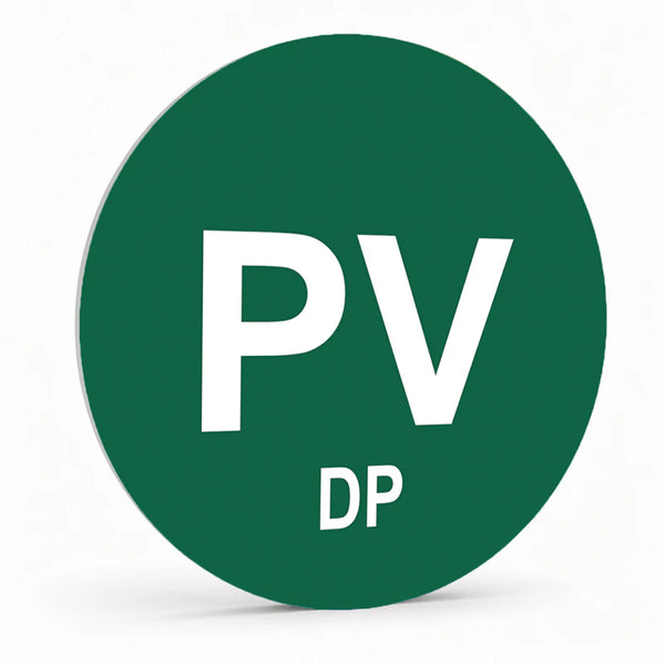 Electrical Warning Label - PV DP