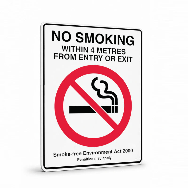 Prohibition State - NSW No Smoking Entry Or Exit Sign