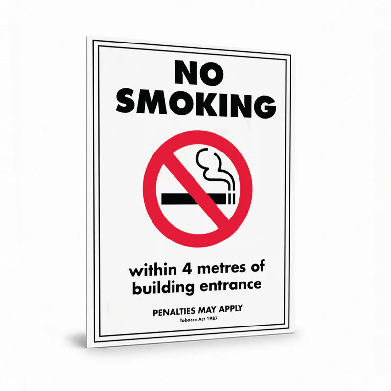 Prohibition State - VIC No Smoking Entrance Sign