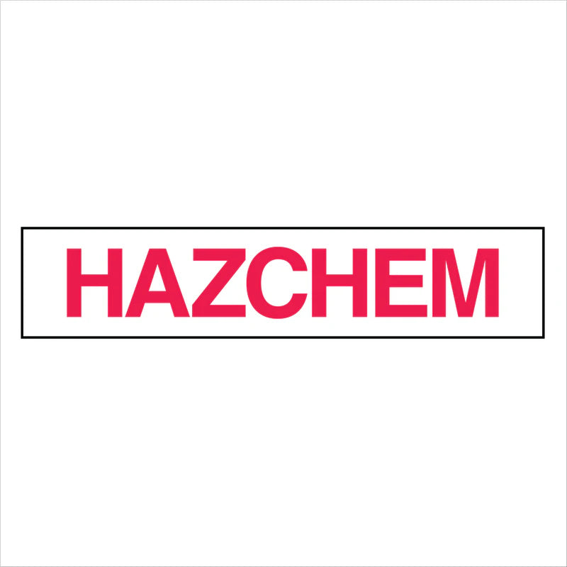 Property - Hazchem Sign