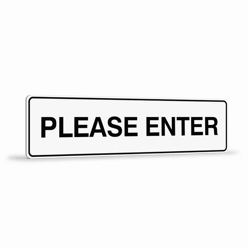 Property - Please Enter Sign