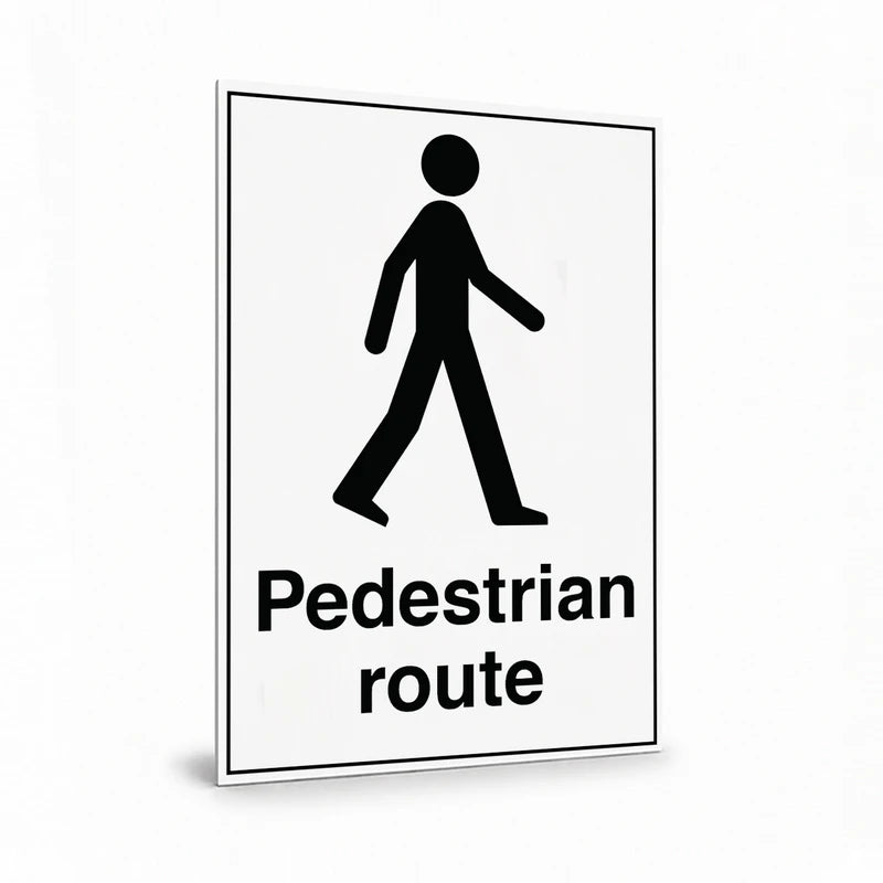 Public Area - Pedestrian Route Sign