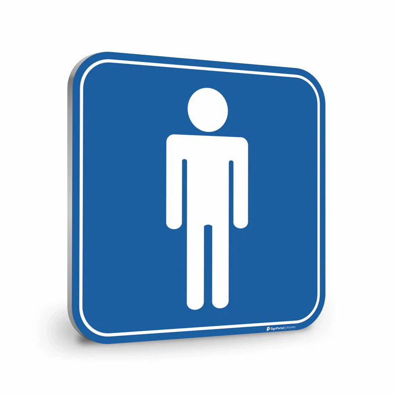 Office - Male Graphic Sign
