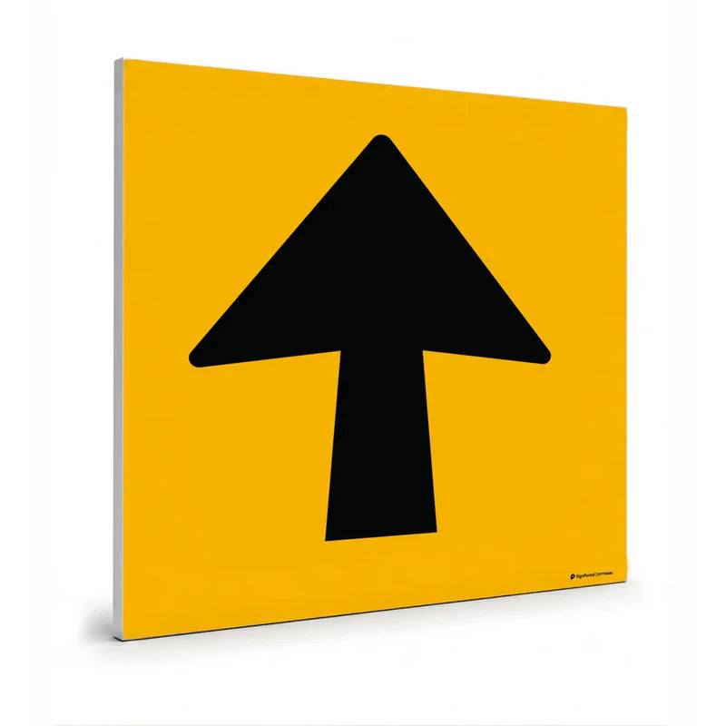 Traffic & Parking - Short Arrow Sign