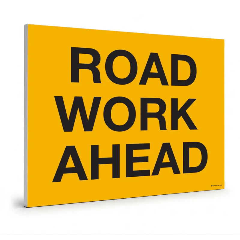 Traffic & Parking - Roadwork Ahead Swing Stand Sign