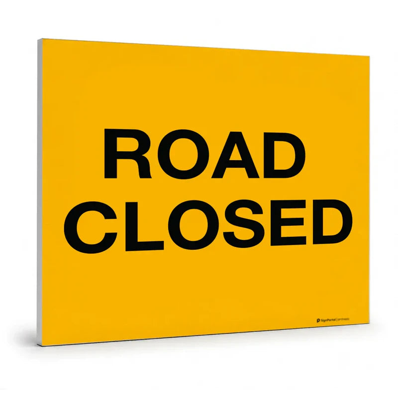 Traffic & Parking - Road Closed Swing Stand Sign