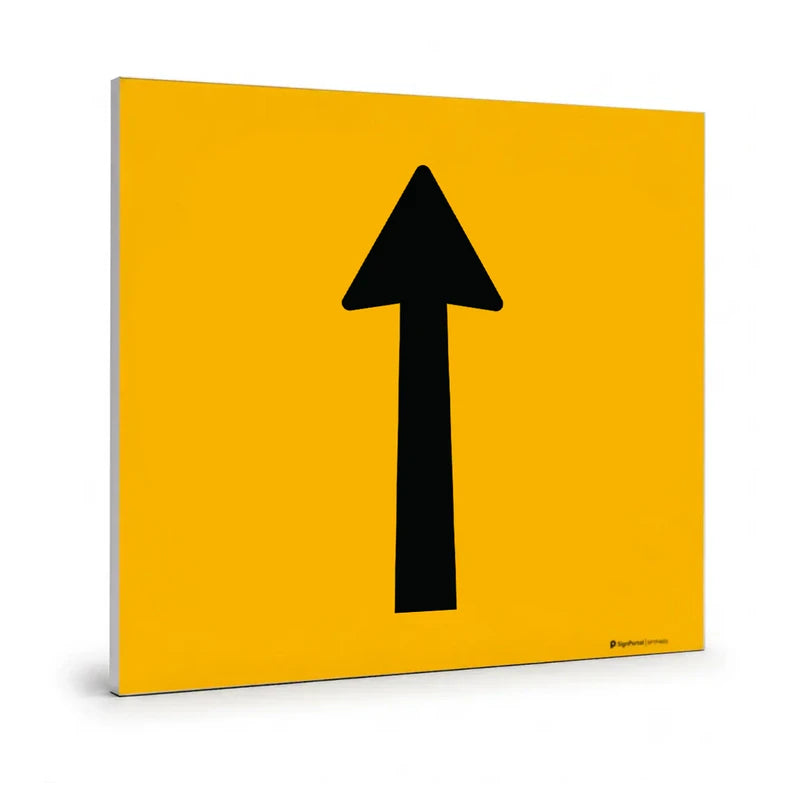 Traffic & Parking - Lane Open Up Arrow Sign