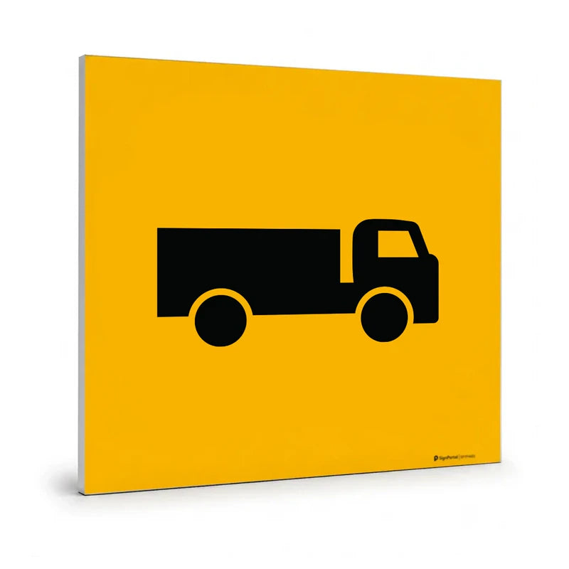 Traffic & Parking - Symbolic Truck Picto Sign