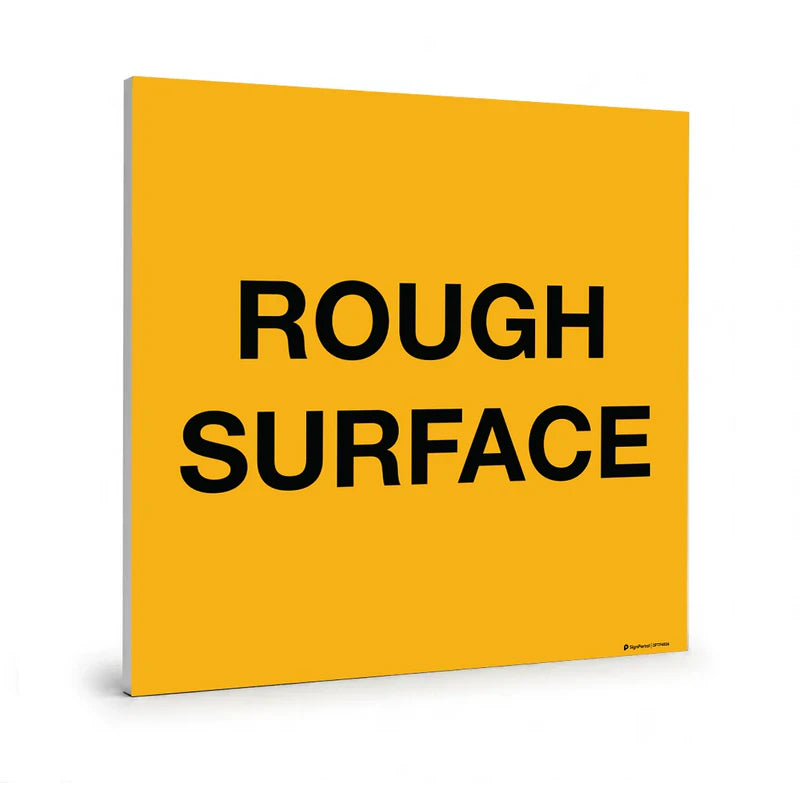 Traffic & Parking Rough Surface Sign
