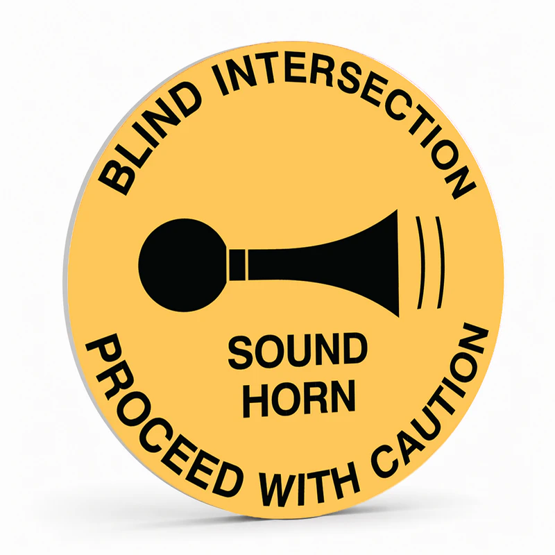 Warehouse And Floor - Blind Intersection Stickers