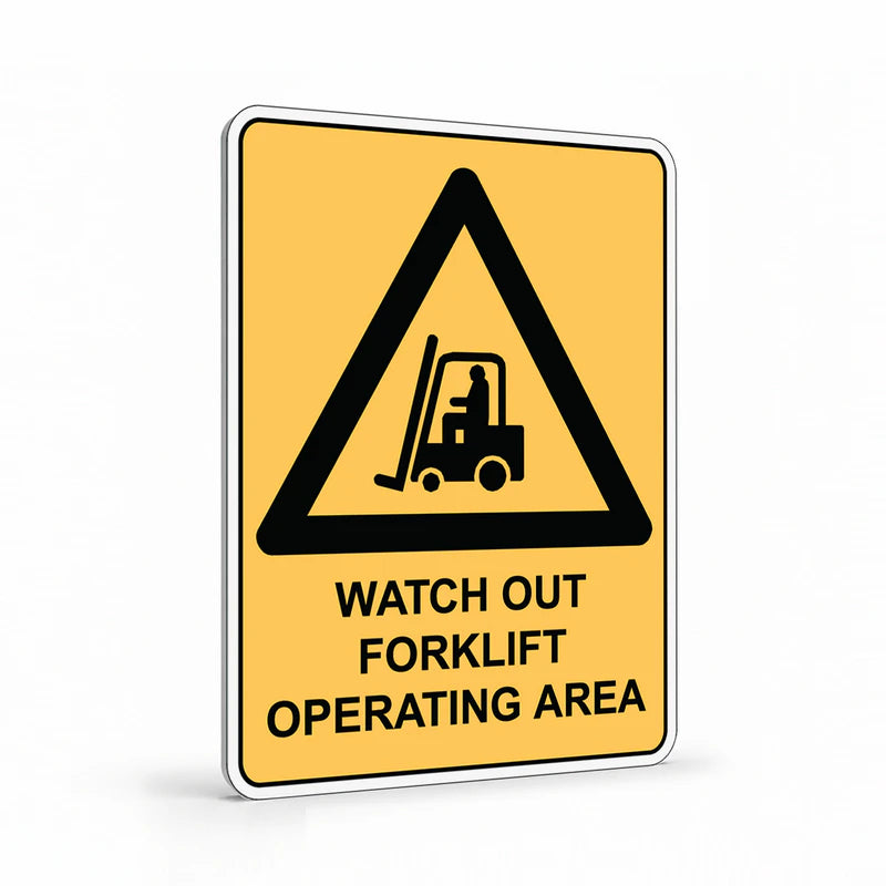 Warehouse And Floor - Watch Out For Forklift Signs