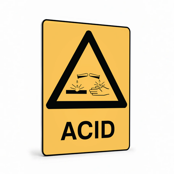Warning - Acid Sign