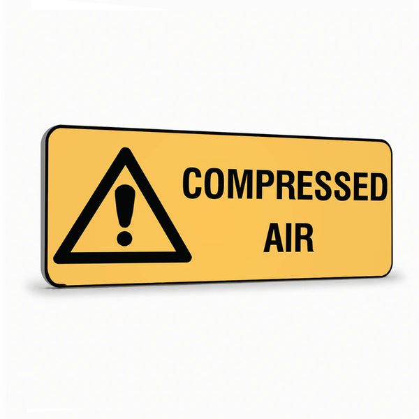 Warning - Compressed Air Sign