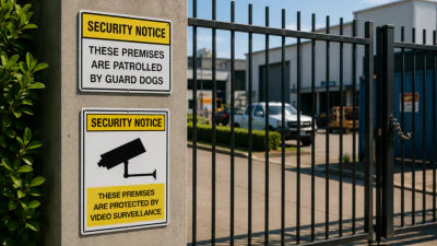 Security & Surveillance Signs
