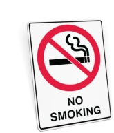 No Smoking sign