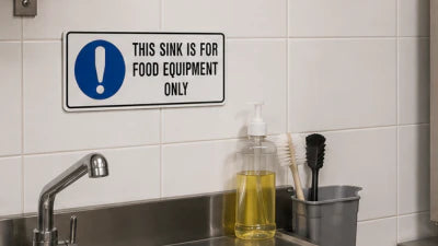 Kitchen & Food Safety Signs