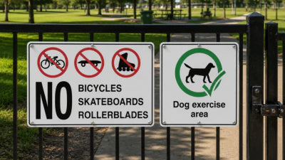 Public Area Signs