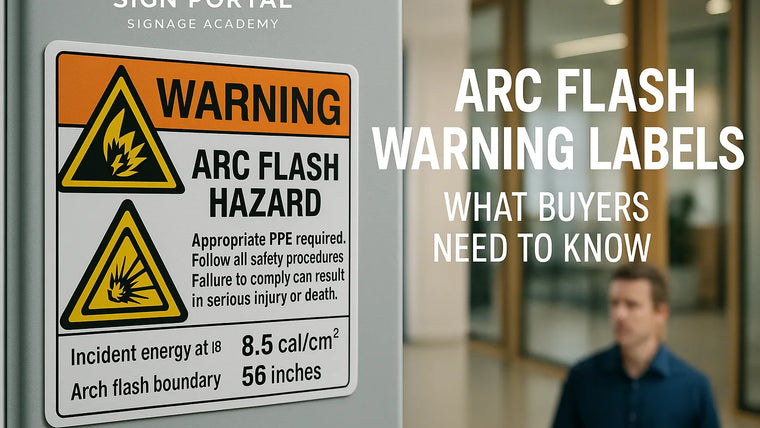 Arc Flash Warning Labels: What Buyers Need to Know hero image
