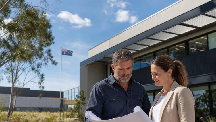 Australian veteran-owned business professionals discussing government and corporate supply plans