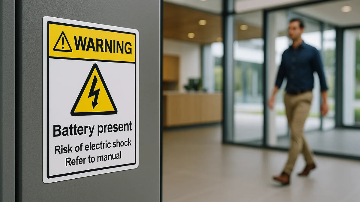 Battery Warning Labels: Materials, Adhesives and Durability hero image