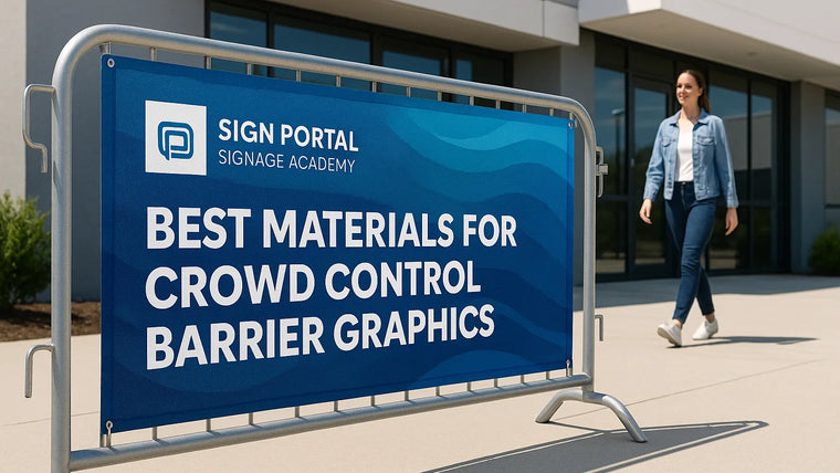 Best Materials for Crowd Control Barrier Graphics hero image