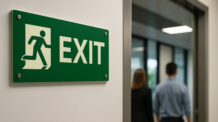 Best Materials for Exit & Evacuation Signs hero image