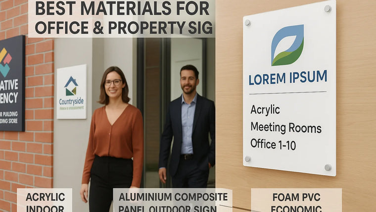 Best Materials for Office & Property Signs hero image